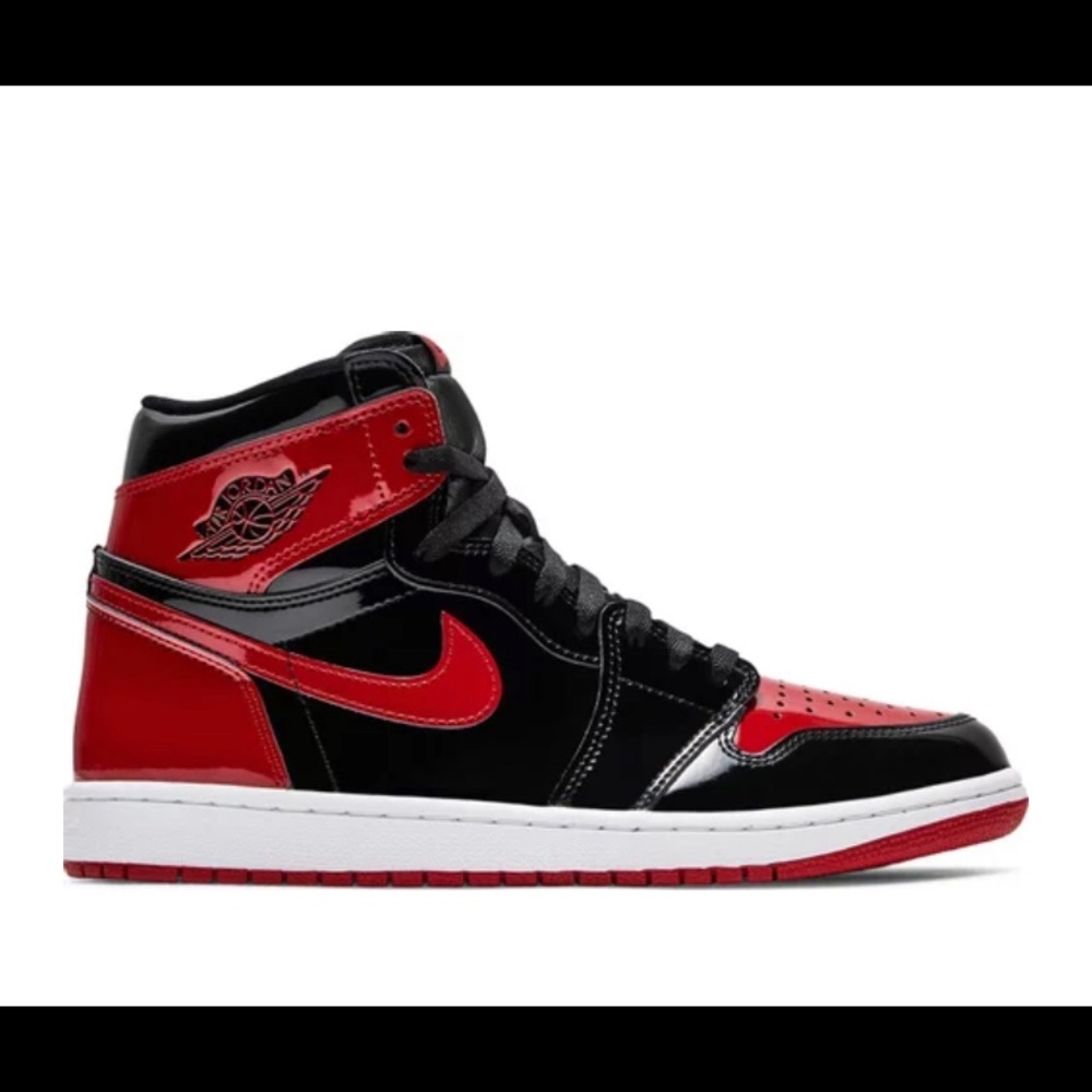 Nike Air Jordan 1 Patent Leather sz 7